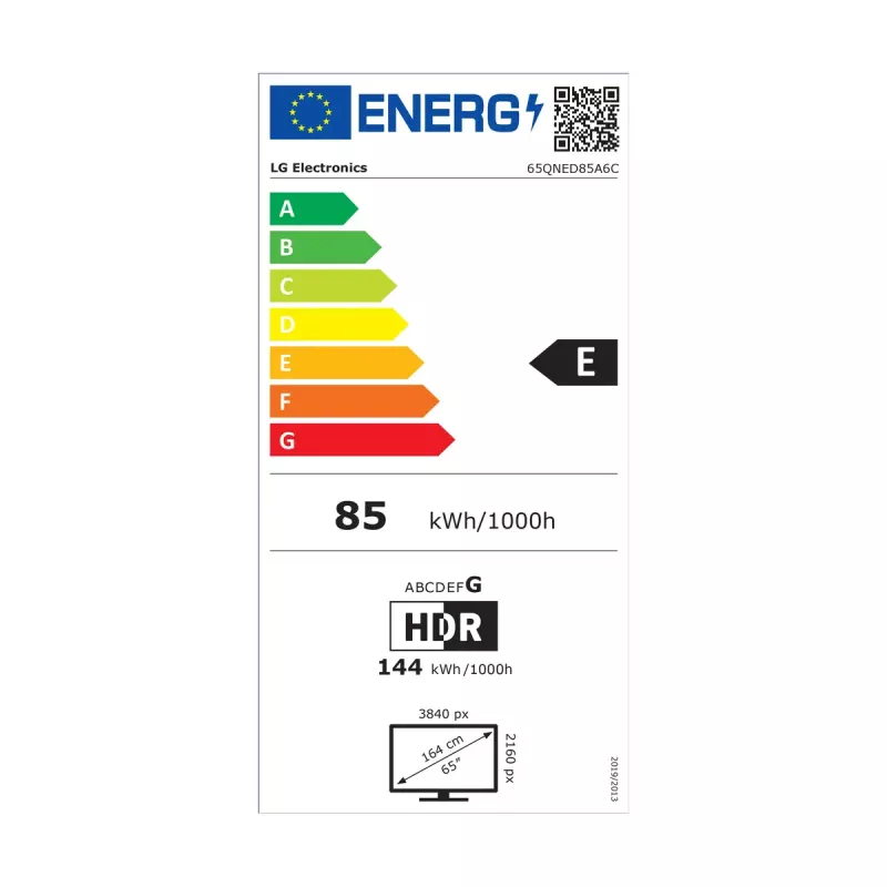 LG QNED AI 65QNED85A3C teler 165,1 cm (65 tolli) 4K Ultra HD Smart TV Wi-Fi must