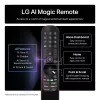 TV LG 55QNED85A3C 55 tolli 4K QNED evo nutiteler, WebOS, Motion Pro, Wi‑Fi, Ethernet, DVB-T/T2, must