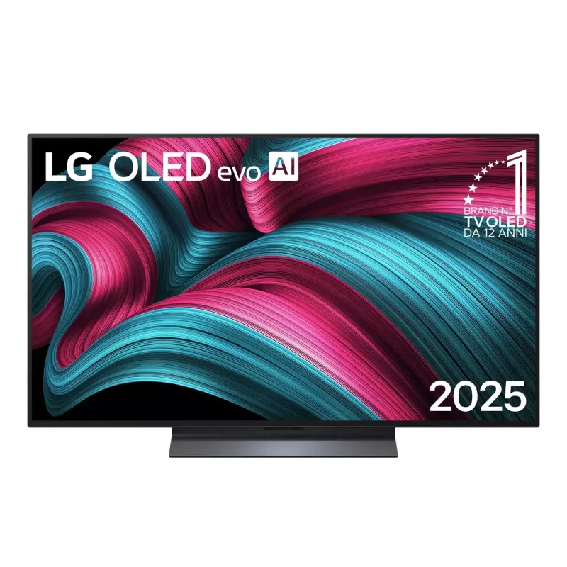 LG OLED evo AI OLED48C51LA TV 121,9 cm (48-tolline) 4K Ultra HD nutiteler Wi-Fi Must