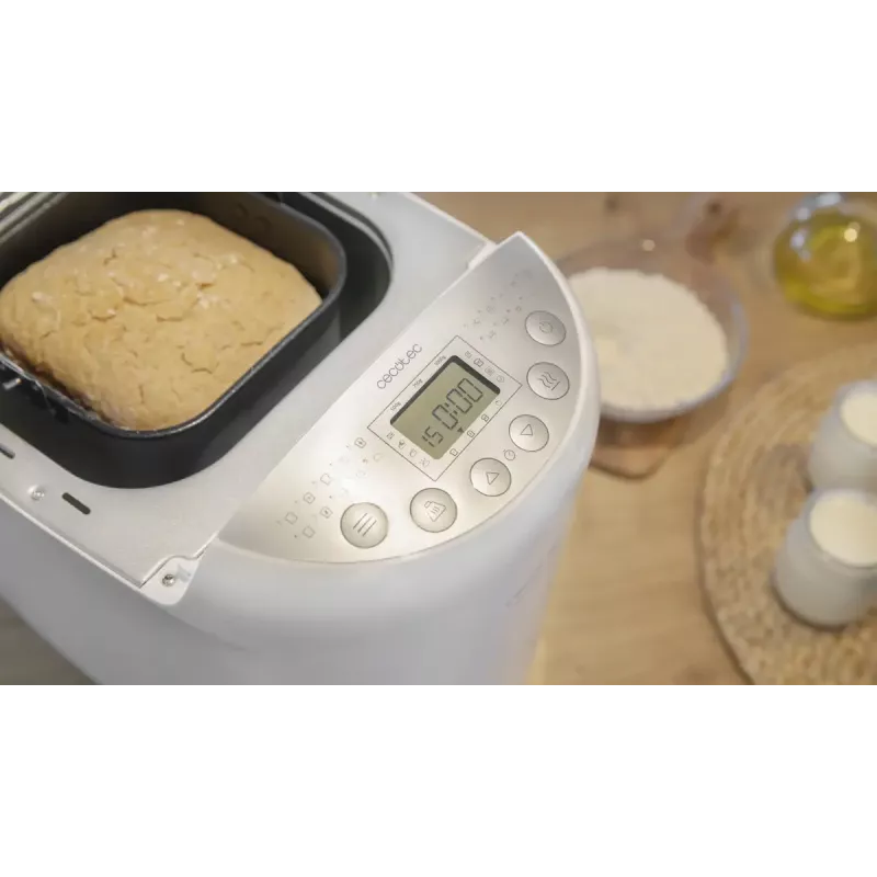 Leivaküpsetaja CECOTEC Bread&Co 1000 Delicious — 550 W, max 1 kg, valge