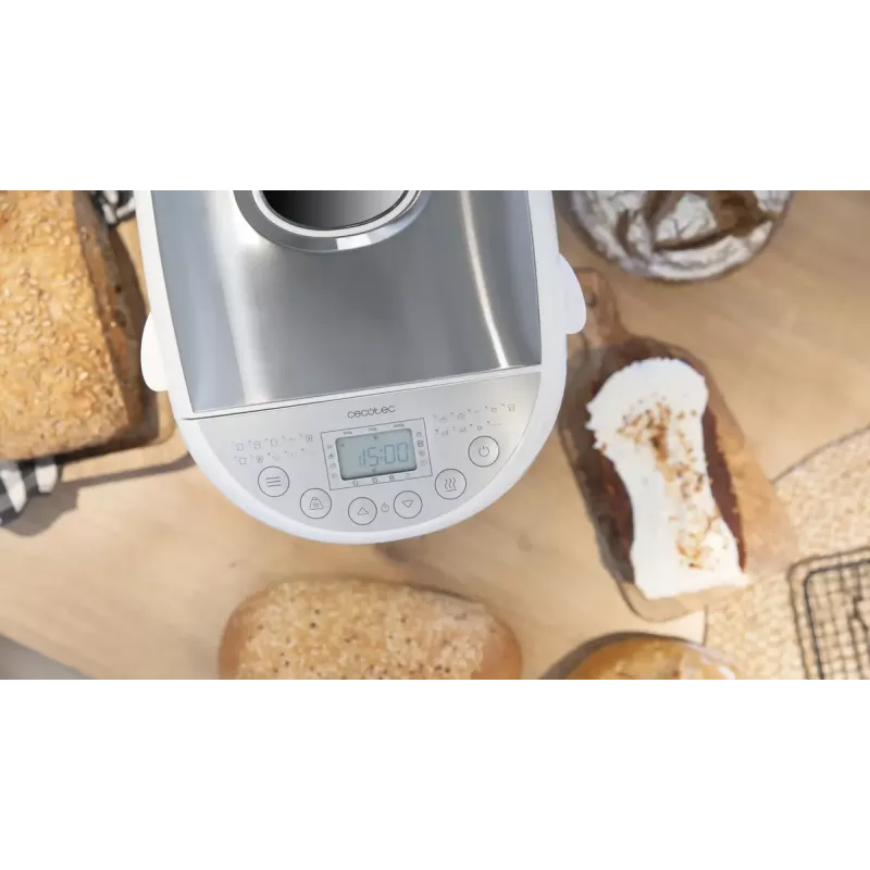 Leivaküpsetaja CECOTEC Bread&Co 1000 Delicious — 550 W, max 1 kg, valge