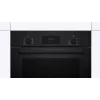 Sisseehitatud elektriahi Bosch HBF133BA1 — 66 L, A energiaklass, konvektsioon, grill, puute- ja pöördjuhtimine, must