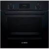 Sisseehitatud elektriahi Bosch HBF133BA1 — 66 L, A energiaklass, konvektsioon, grill, puute- ja pöördjuhtimine, must