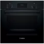 Sisseehitatud elektriahi Bosch HBF133BA1 — 66 L, A energiaklass, konvektsioon, grill, puute- ja pöördjuhtimine, must