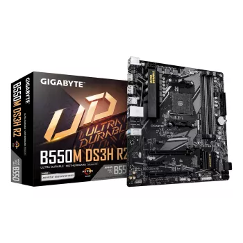 Emaplaat GIGABYTE B550M DS3H R2, B550, Socket AM4, Micro ATX