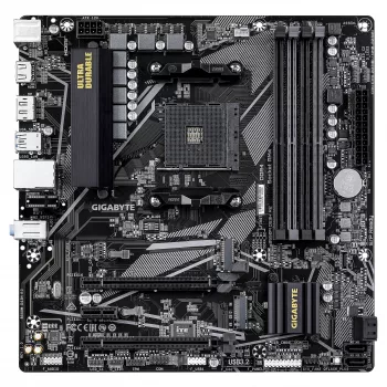 Emaplaat GIGABYTE B550M DS3H R2, B550, Socket AM4, Micro ATX
