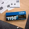 Brother TN-1150 toonerikassett 1 tk Originaal Must