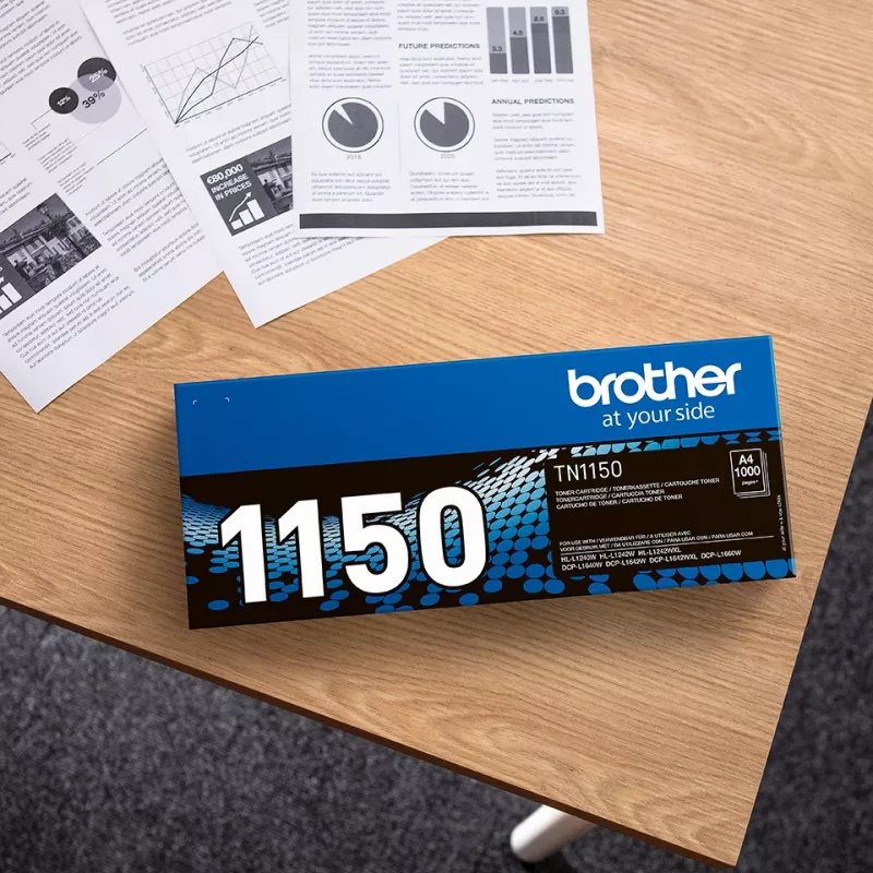 Brother TN-1150 toonerikassett 1 tk Originaal Must