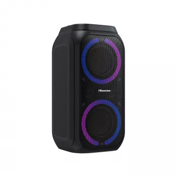 Kaasaskantav peokõlar HISENSE Party Rocker 160 — 160 W RMS, 2.0 kanalit, IPX4, must, 6,3 kg