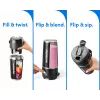 NutriBullet Flip 0,59 L kaasaskantav blender 11 W must