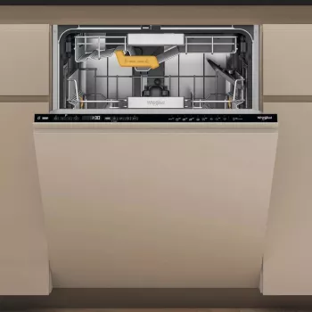 Sisseehitatud nõudepesumasin WHIRLPOOL W8I HP42 L — 14 kattekohta, 42 dB, täissuuruses 60 cm