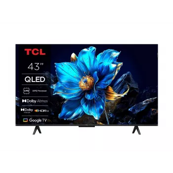 TCL T69C 43T69C TV 109,2 cm (43 tolli) 4K Ultra HD Smart TV Wi-Fi Must 350 cd/m²