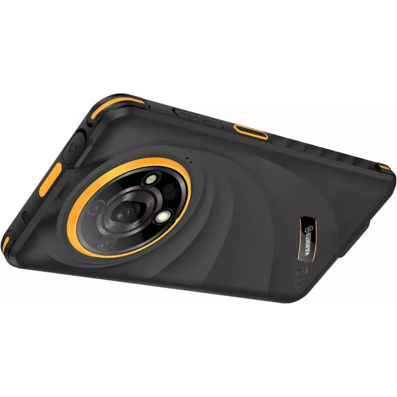 Hammer Iron 6 nutitelefon — 6,56-tolline IPS TFT, 128 GB, 6 GB muutmälu, Android 14, 4G, must