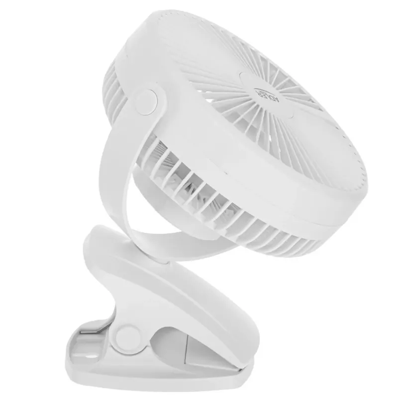 Klambriga laetav lauaventilaator Adler AD 7342 — 15,5 cm, 3 kiirust, pöörlemine, 5 W