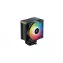 CPU õhkjahuti DeepCool AG500 BK ARGB V2 — tornjahuti Inteli ja AMD pesadele, virnastatud ribidega jahutusradiaator, ARGB-valgustus