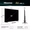 Hisense 85A6Q TV 2,16 m (85 tolli) 4K Ultra HD nutiteleviisor Wi-Fi must 400 cd/m²