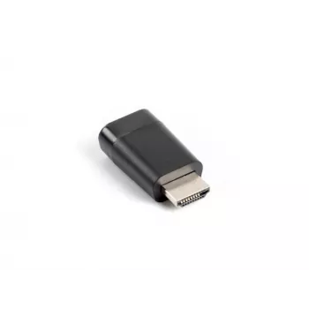 VGA-HDMI soovahetusadapter LANBERG AD-0016-BK, VGA (isane) HDMI-le (emane), must