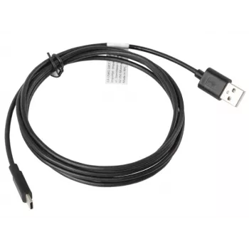 USB-kaabel LANBERG CA-USBO-10CC-0018-BK USB 2.0, USB A (isane) USB C-le (isane), 1,8 m, must
