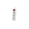 Lanberg PS1-03E-0150-W toitepikendus 1,5 m 3 vahelduvvoolu pistikupesa siseruumidesse valge