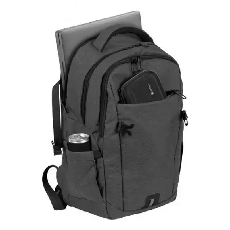City seljakott NATEC NTO-2226 — polüester, 160×325×465 mm, must/hall