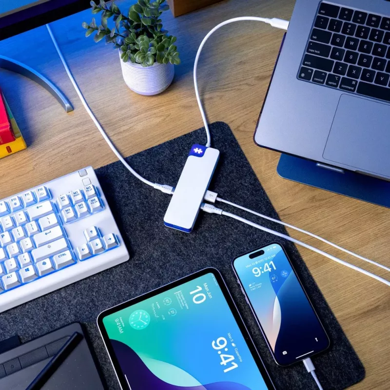 TARGUS Hyperdrive Flex 8 Port USB-C Hub (sinine)