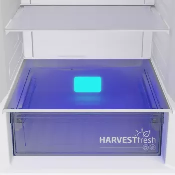 Eraldiseisev külmik-sügavkülmik BEKO B5RCNA405HXBR1, 405 L, No Frost, reguleeritavad riiulid, ümberpaigaldatav uks