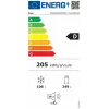 Eraldiseisev külmik-sügavkülmik BEKO B5RCNA405HXBR1, 405 L, No Frost, reguleeritavad riiulid, ümberpaigaldatav uks