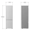 Külmik-sügavkülmik LG GBV21L0EPY, vabaltseisev 344 L (234 L külmik / 110 L sügavkülmik), No Frost, Inverter, Hõbedane