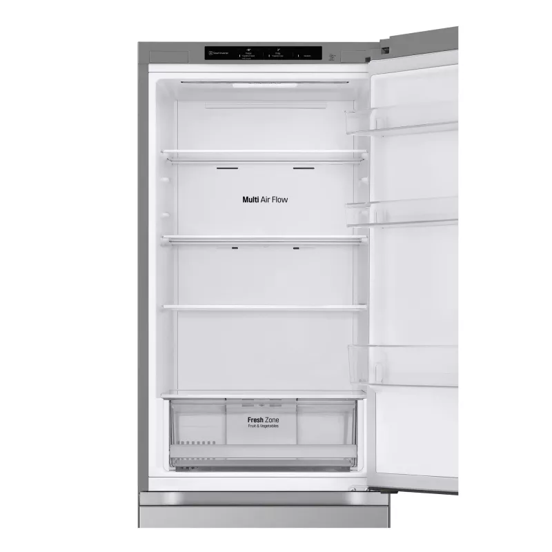 Külmik-sügavkülmik LG GBV21L0EPY, vabaltseisev 344 L (234 L külmik / 110 L sügavkülmik), No Frost, Inverter, Hõbedane