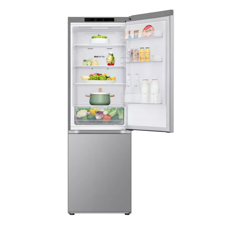 Külmik-sügavkülmik LG GBV21L0EPY, vabaltseisev 344 L (234 L külmik / 110 L sügavkülmik), No Frost, Inverter, Hõbedane