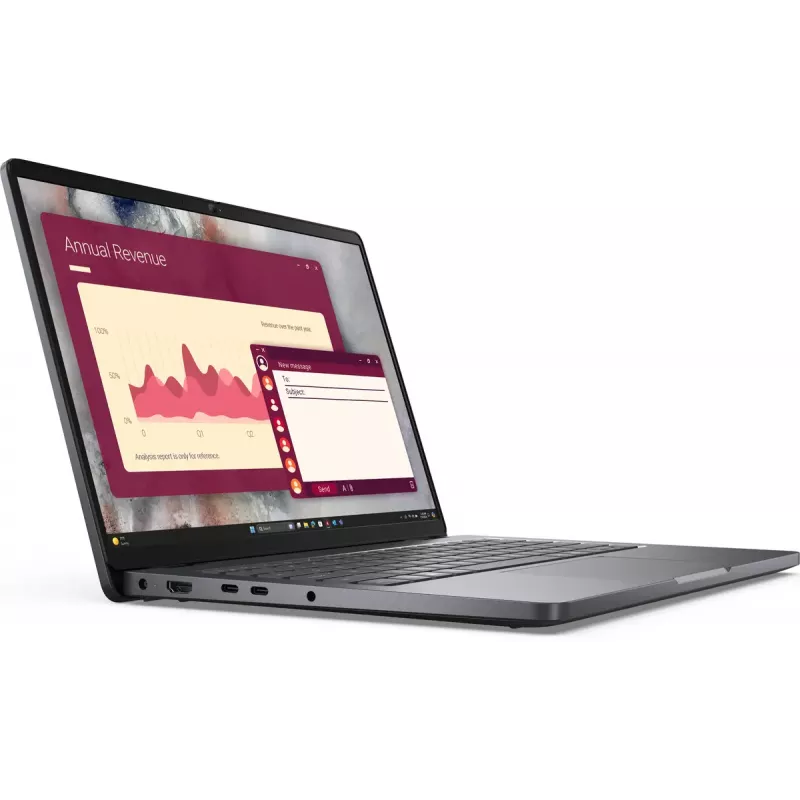 DELL Pro 14 PC14250 Intel Core 5 120U Sülearvuti 35,6 cm (14 tolli) Full HD+ 16 GB DDR5-SDRAM 512 GB SSD Wi-Fi 6E (802.11ax) Windows 11 Pro Must