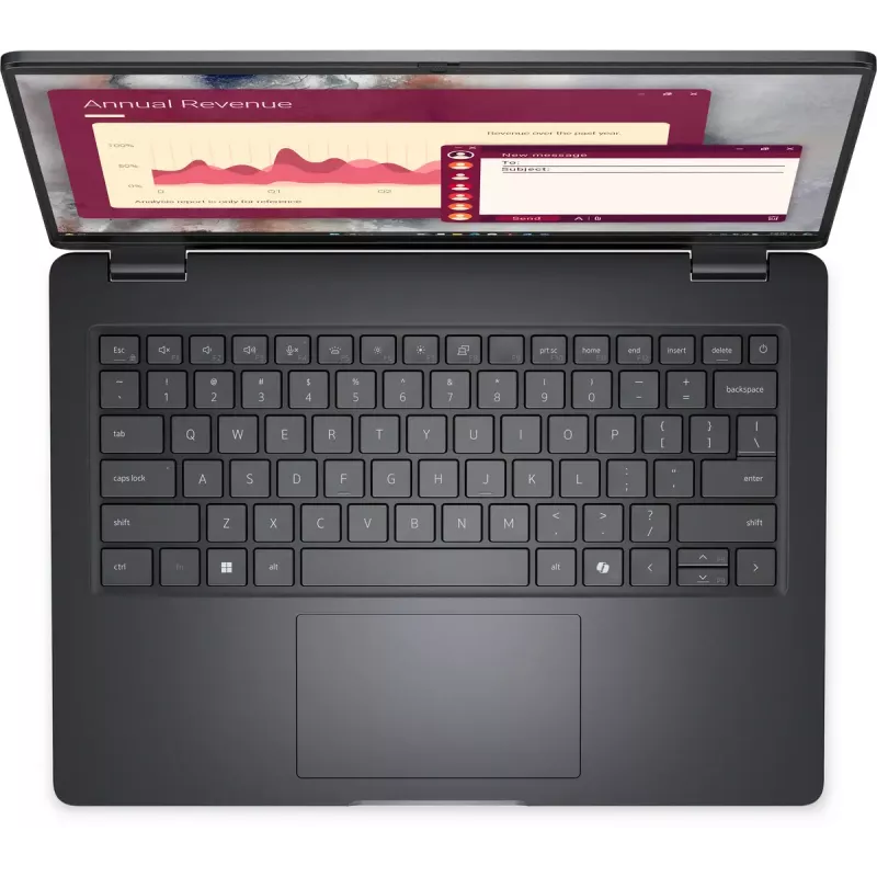 DELL Pro 14 PC14250 Intel Core 5 120U Sülearvuti 35,6 cm (14 tolli) Full HD+ 16 GB DDR5-SDRAM 512 GB SSD Wi-Fi 6E (802.11ax) Windows 11 Pro Must