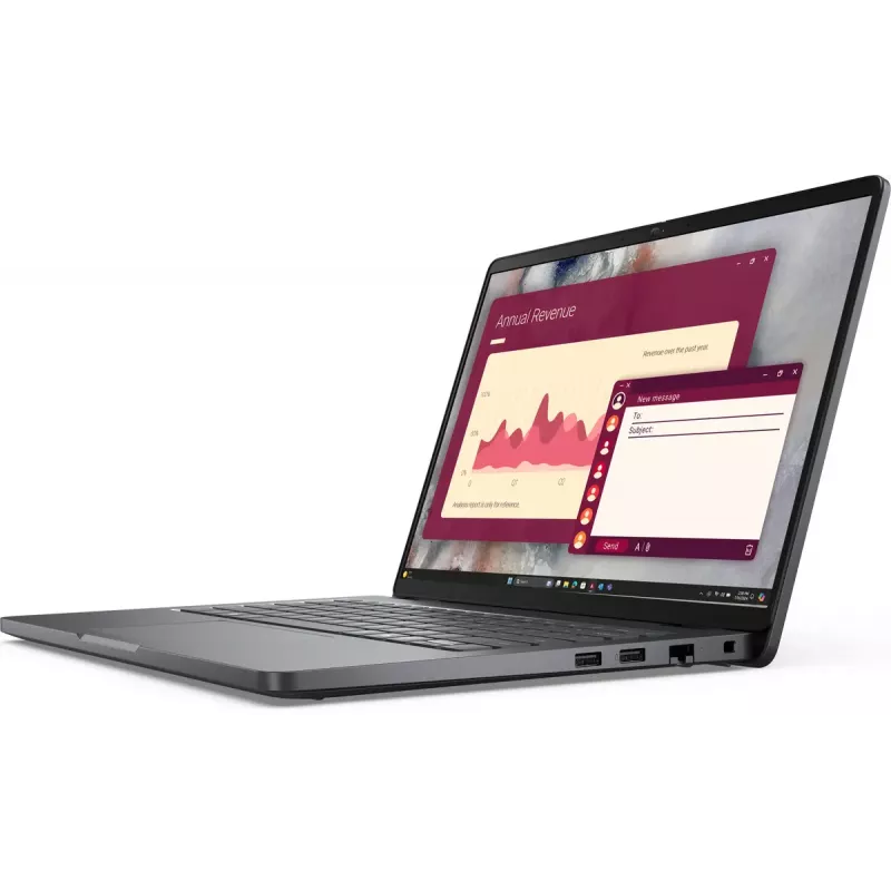 DELL Pro 14 PC14250 Intel Core 5 120U Sülearvuti 35,6 cm (14 tolli) Full HD+ 16 GB DDR5-SDRAM 512 GB SSD Wi-Fi 6E (802.11ax) Windows 11 Pro Must