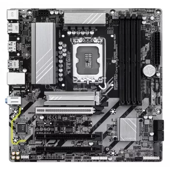 GIGABYTE B860M DS3H emaplaat – Inteli Core Ultra seeria protsessoritele, 5+1+2+1 faasi VRM, kuni 9066 MHz DDR5, 1xPCIe 5.0 + 1xPCIe 4.0 M.2, 2.5GbE LAN, USB 3.2 Gen 2