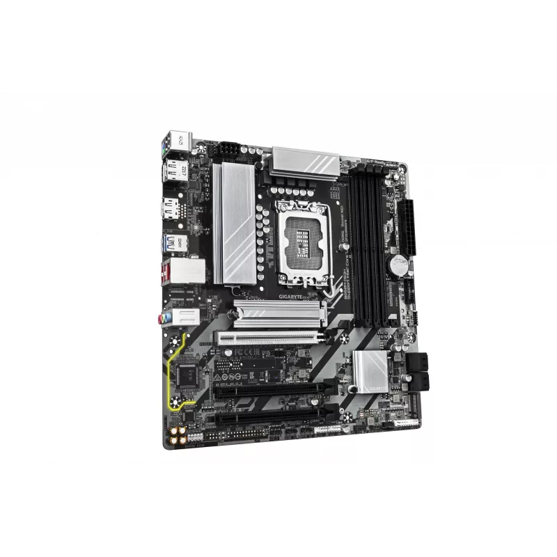 GIGABYTE B860M DS3H emaplaat – Inteli Core Ultra seeria protsessoritele, 5+1+2+1 faasi VRM, kuni 9066 MHz DDR5, 1xPCIe 5.0 + 1xPCIe 4.0 M.2, 2.5GbE LAN, USB 3.2 Gen 2