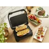 Kontaktgrill Tefal Inicio Compact GC270D10 — ristkülikukujuline 1000W, restipealne, must/roostevaba teras