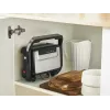 Kontaktgrill Tefal Inicio Compact GC270D10 — ristkülikukujuline 1000W, restipealne, must/roostevaba teras