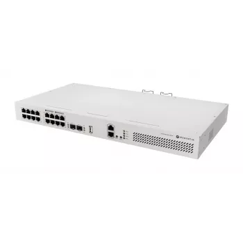 Mikrotik CRS418-8P-8G-2S+RM pilvelüliti L2/L3 Gigabit Ethernet PoE 1U