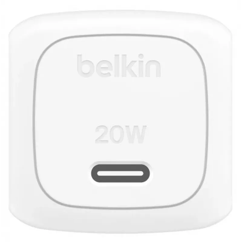 BELKIN seinaküürija - Boostcharge - Kompaktne USB-C 20W PPS - Valge
