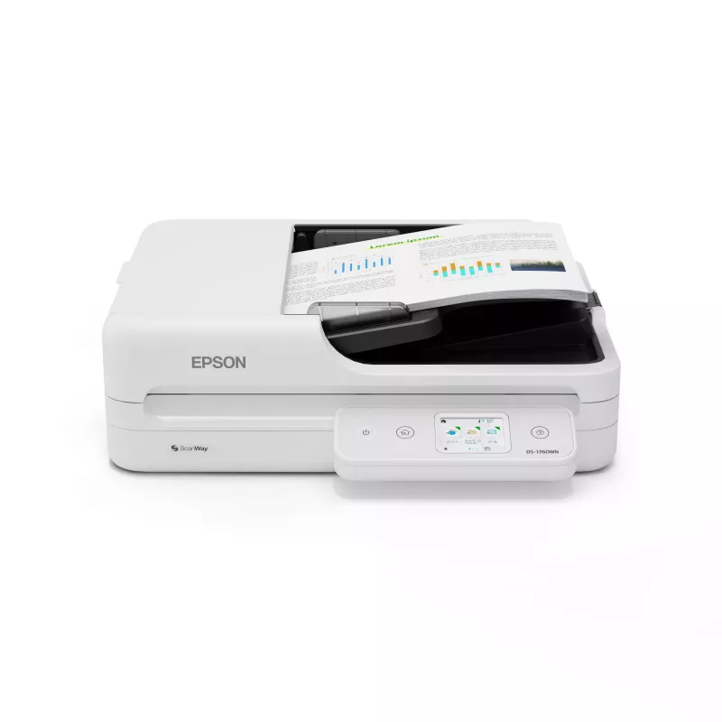 Epson WorkForce DS-1760WN lame- ja lehtsööturiga skanner 1200 x 1200 DPI A4 must, valge
