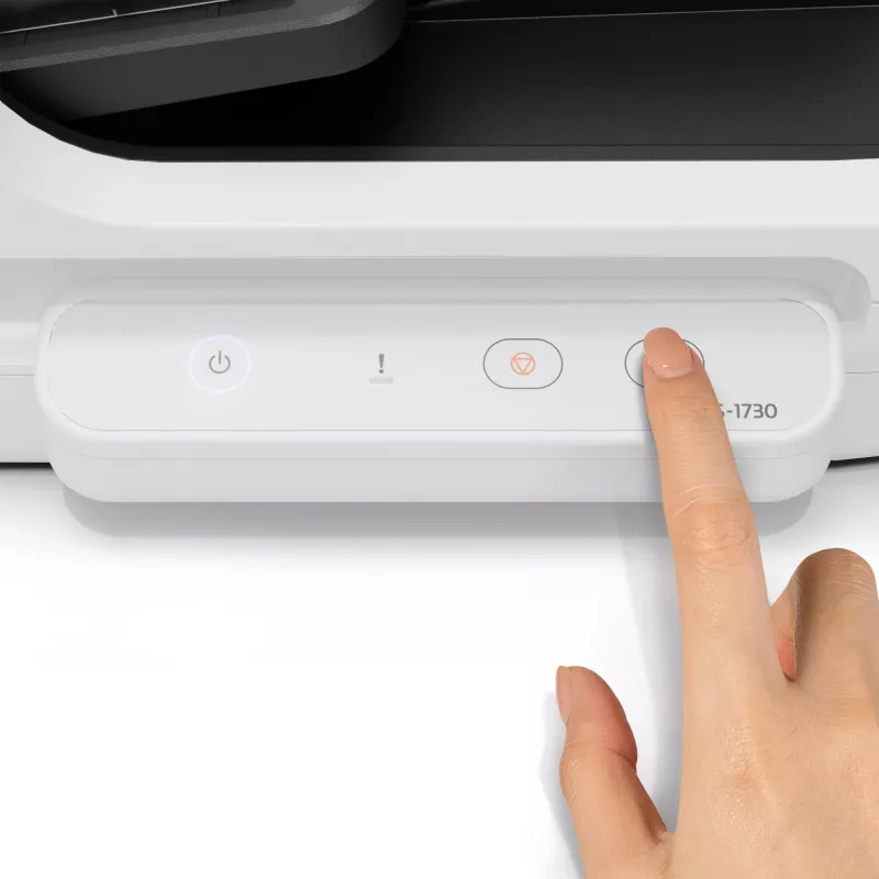Epson WorkForce DS-1730 lame- ja ADF-skanner 1200 x 1200 DPI A4 must, valge