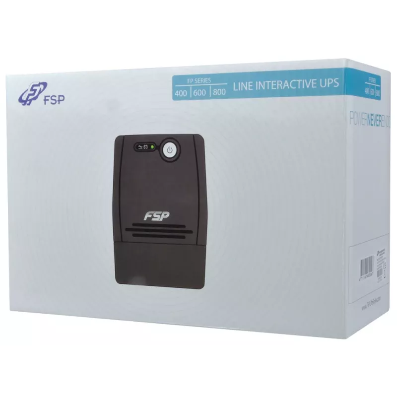 FSP FP 600 katkematu toiteallikas (UPS) 0,6 kVA 360 W 2 vahelduvvoolupesa
