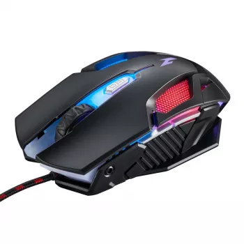 Mängurihiir Acer Nitro NMW200 — kahekäeline, optiline 7200 DPI, 7 nuppu, USB Type-A, must