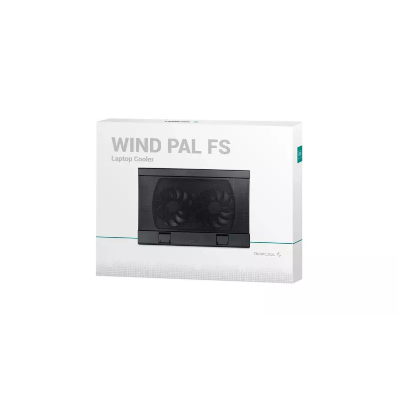 DEEPCOOL Wind Pal Fs sülearvuti jahutusalus 1200 Rpm - must