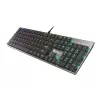 GENESIS Thor 420 RGB klaviatuur Gaming USB QWERTY US International Hõbedane