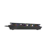 GENESIS Thor 420 RGB klaviatuur Gaming USB QWERTY US International Hõbedane