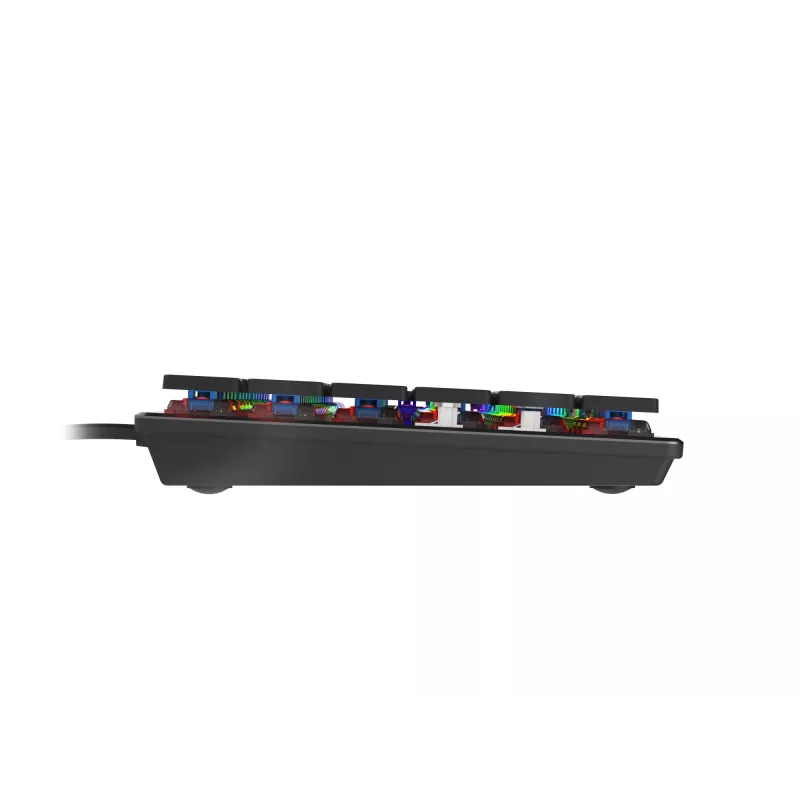 GENESIS Thor 420 RGB klaviatuur Gaming USB QWERTY US International Hõbedane