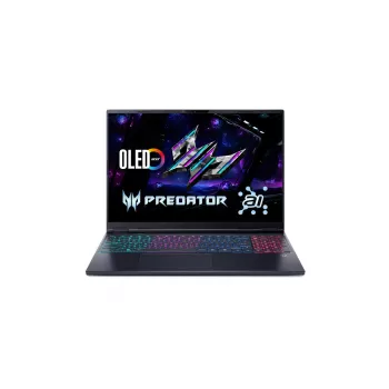 Sülearvuti Acer Predator Helios Neo 16S AI PHN16S-71-7556 — 16-tolline OLED WQXGA 2560×1600, Intel Core U7 255HX, 16GB DDR5, 1TB SSD, NVIDIA GeForce RTX 5060 8GB