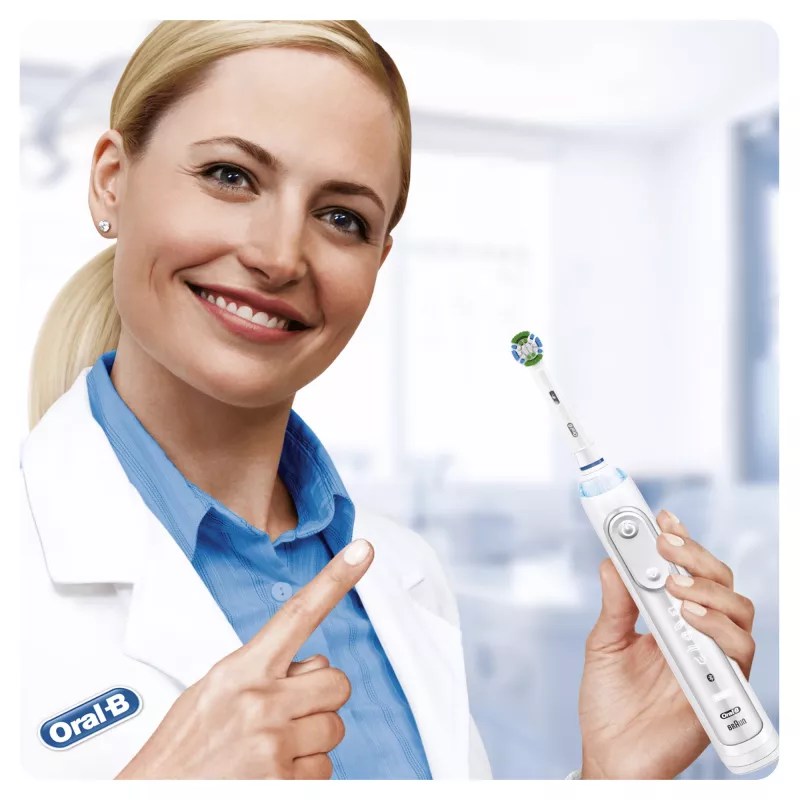Oral-B Precision Clean 80339528 hambaharjapea 6 tk Valge