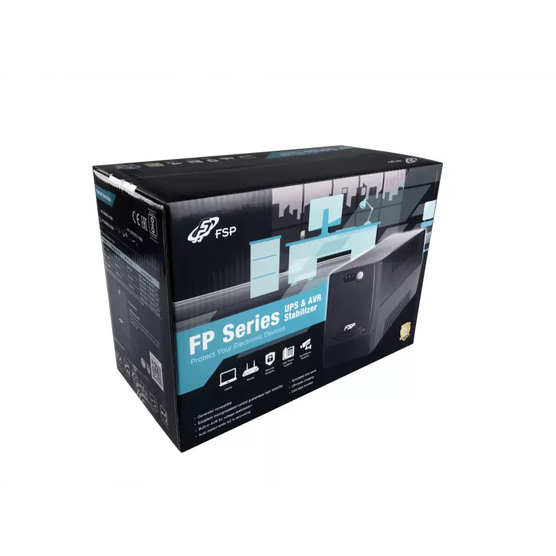 FSP FP 1500 katkematu toiteallikas (UPS) Line-Interactive 1,5 kVA 900 W 4 vahelduvvoolupistikut